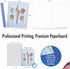 The Best Card Company - 10 Blank Note Cards with Envelopes (4 x 5.12 Inch) - Bulk All Occasion Cards Boxed - Driftwood