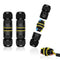 NineLeaf Junction Box, Outdoor Waterproof Electrical Cable Connector, 3PK 3-PIN M20 for Outdoor Lights