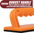 Fulton Safety Push Block, 2 Pack, Orange Color for High Visibility, Ideal for Router Tables