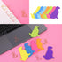 Cute Dog Sticky Notes with Paper Clips, 210 Sheets Cartoon Animal Self-Stick Notes - Index Tabs Dog Shape Memo Pads, 7