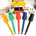 20Pcs Test Hooks Clips Multimeter, Colorful Test Grabber Probe, Large Spring Hook Clip for Electronic Testing