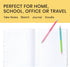 Yoobi 1-Subject 7.5 x 9.75 Composition Notebook Set, 3-Pack of Kids College Ruled Notebooks, 100 Sheets Each
