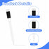 5 (5) Pcs White Dry Erase Markers Magnetic Dry Erase Marker with Eraser Cap Mini Dry Erase Markers for Blackboard