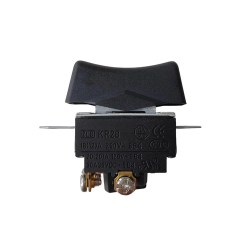 KR28 Electric Drill Switch 4Pins 3Positions with Screw Double Side Momentary