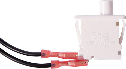 Gardner Bender GSW-26 Electrical Door Switch, SPST, Normally On, 16 A/125V AC, White