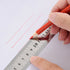 ZZTX Metal Ruler, Stainless Steel Straight Edge Measuring Tool, 6 Inch + 12 Inch + 16 Inch, 6 Pack Set