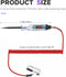 PAIYUE 6-24V Test Light with Voltmeter,Car Accessories DC Digital LED Circuit Tester,Automotive Circuits Low Voltage