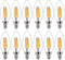 FLSNT 60W Equivalent LED Candelabra Bulbs, Dimmable LED Chandelier Bulbs, E12 Base,