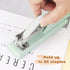 Portable Office Stapler - Durable Stapler for Desk Supplies in Green Color