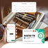 Bluetooth Temperature Data Logger, Remotely Monitor Recorder with Data Storage Export, Multi-Use Sensor Probe