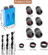 14 Pcs Pocket Hole Jig Kit, 15 Degree Woodworking Inclined Hole Jig with Drive Adapter