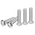 M10-1.5x45mm Button Head Socket Cap Screws, 20 Pack, Good for Machine, 304 Stainless Steel 18/8, Hex Drive Full Thread