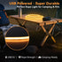 infinilux Bulb 99.96% 2400-3000K 39.37in, 1 Pack Fabric COB Strip, USB Amber Sleep Light Alternative, Blue Light