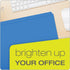 Pendaflex Color File Folders, Letter Size, Blue, Straight Cut, 100/BX (R152 BLU)