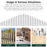 #4 x 3/8" (200 pcs) Flat Head Sheet Metal Screws, 304 Stainless Steel, Phillips Drive, Self Tapping