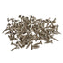 100 Pack Rok Hardware #7 x 5/8" Deep Coarse Thread Phillips Flat Head Wood Screws, Nickel Plated.