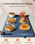(24"x16") 3-Year 3-Level 250W Warming Mat for Food - iTRUSOU Classic Electric Warming Tray with Temp Control, Rapid