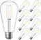 SHINESTAR Dimmable E26 LED Light Bulbs, 60 Watt Equivalent, 6W High Brightness 4000K Daylight White, 8 Packs