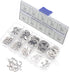 250PCS Stainless Steel E-Clip External Retaining Ring Assortment Set
