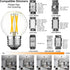 G16.5 Bulb dimmable,4W E26 Bulb 40 e26 Bulb,Neutral 4000K,400lm,CRI>85,AC120V,Edison Free,Pack 6 Arberlic Light LED