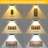 Mailbox, 3000K/4000K/6000K 3 IP65 (4 Pack) Solar Lights Outdoor for House Numbers, Address, Sign - Modes, Waterproof