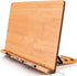 wishacc Book Stand XL-Large Size, 15.4" x 11.0" Adjustable Foldable Book Holder for Cookbooks, Textbooks, Tablets