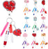 Henoyso 54 Pcs Nurse Badge Reel with Mini Highlighter Pens Bulk 2026