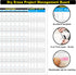 Large Project Management Vision Board for Wall, 36"x42" Laminated Whiteboard for Scheduling and Tracking Progress