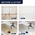 16oz 10pcs 25-30sq.ft Tub and Tile Refinishing Kit, Tub Paint with Tools, Tile Paint Kit Shower Bathtub Paint Water