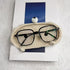 STDEV Knitted Glasses Holder Animal Shape Decorative Desk Organizers Crochet Eyeglass Desk Storage Tray Craft Soft