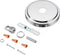 Aspen Creative 21507-31, Transitional Chandelier & Light Fixture Canopy Kit w/Collar Loop, Chrome, 5-1/8"