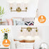 3-Light Indoi Bathroom Light Fixtures, Brass Vanity Light, Black Bathroom Lights Over Mirror with Clear Glass Shade