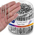 Vinaco Non Skid Paper Clips, 100 Pack Large 2 Inch (50 mm), Durable & Rust Resistant Jumbo Paperclips