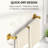 24" 2 Pack MKO Towel Bar for Bathroom, Towel Racks for Bathroom Hanger Wall Mounted, Hand Towel Holder Rod with Metal