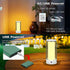 Dimmable Setting, LUXSWAY Table Lamp with Remote Control, Beside Lamp for Bedrooms, Plug in Desk Lamp with Timer LED