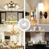 4 Pack Universal Light Crossbar Kit, Ceiling Light Fixture Mounting Bracket with Ground Screw for Wall Light Mounting