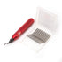 AFA Tooling Deburring Tool - 11 High Speed Steel Swivel Blades for Metal, Resin, PVC, Copper, Plastic Edges