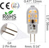 Simba Lighting LED G4 Bulb (5 Pack) 1.5W T3 20W Halogen Replacement 12V AC/DC JC Bi-Pin Base for Accent Lights, Under Cabinet Puck Light, Chandeliers, Track Lighting, Non-Dimmable, Soft White 3000K by Simba Lighting
