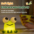 Dimmable Frog Night Light for Kids, Cute Silicone Nursery Night Light, Rechargeable Bedside Lamp, Portable Creative