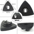 156Pcs Oscillating Tool Sanding Pad Kit, 3Pcs Triangle Sanding Pads, 150Pcs Sandpaper for Wood/Plaster Polish Sanding