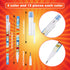 Kolewo4ever 48 Pcs Hero Pencils Translucent Pencil Multipoint Non- Sharpening Stackable Pencils Pop Up Plastic Pencils Pow! Snap! Wham! Bang! Pencil,4 style by Kolewo4ever