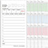 20 Pack Server Note Pads Bulk Guest Checks Books for Servers,Total 1000