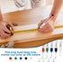 CSMGY 10 Pcs Long Head Deep Hole Marker - Long Nib Markers, Multi-purpose Deep Hole Marker Pens, Quick Dry Waterproof