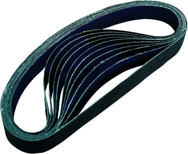 Astro Pneumatic Tool 3035100Z Zirconia 100 Grit Sanding Belt 3/4" x 20.5" - 10pc by Astro Pneumatic Tool
