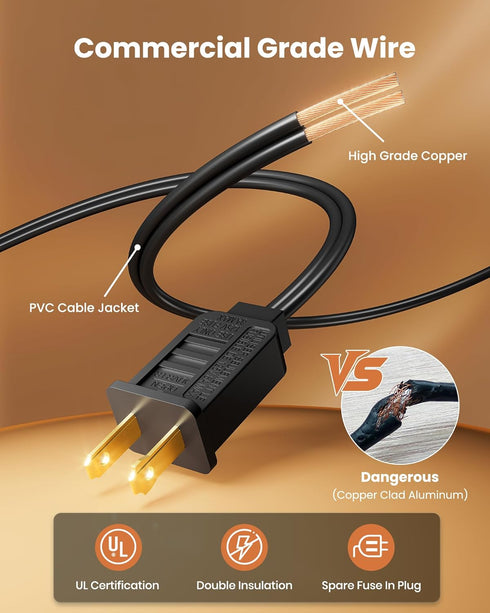 29 G40 13 Bulbs(1 E12 Brightown Outdoor String Lights Feet LED Patio Lights, Plug-in, Plastic Edison Spare), Waterproof