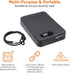 Amazon Basics Portable Security Case Lock Box Safe with Combination Lock for Valuables, Documents, College Dorm Room