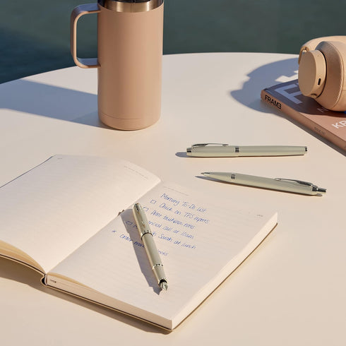 Parker IM Monochrome Ballpoint Pen, Champagne Finish, Medium Point, Blue Ink, Gift Box Included