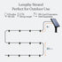 27 Commercial Bulbs 1W, Brightech Ambience Pro Solar Powered LED Outdoor String Lights - Ft Waterproof Patio Lights