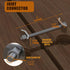 10 PCS Countertop Joint Connectors, Counter Top Fasteners Bolt, Butcher Block Fasteners Draw Bolts for Furniture