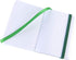 Pentalic 3" x 4" Pocket Sketchbook Traveler Journal, 160 Pages, Green